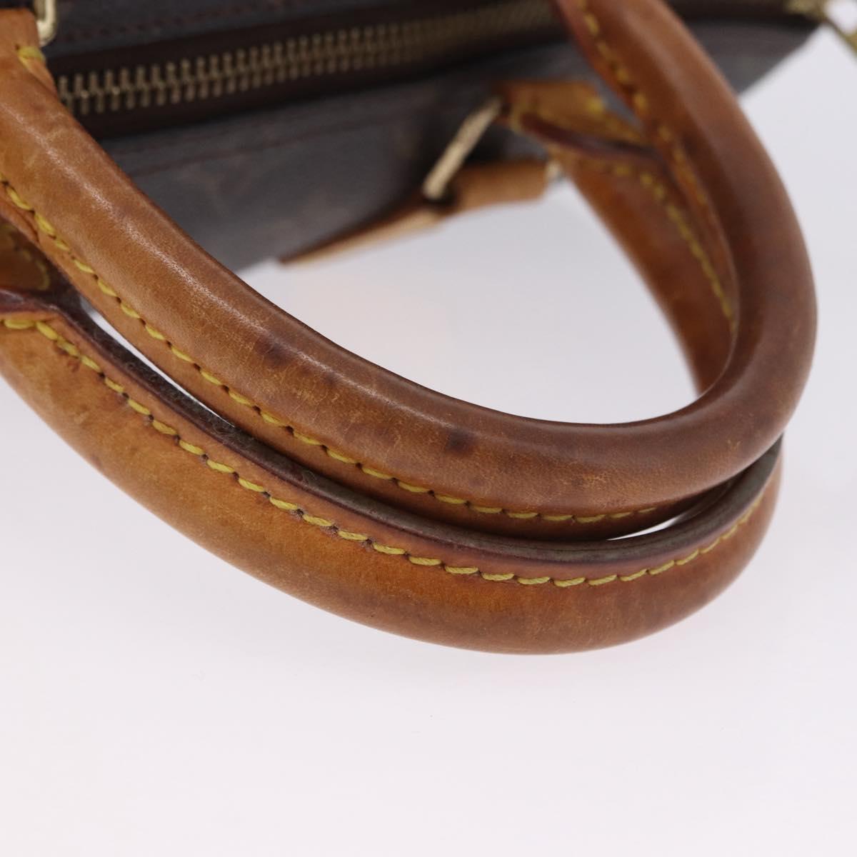 LOUIS VUITTON Monogram Speedy 25 Hand Bag M41528 LV Auth 195396