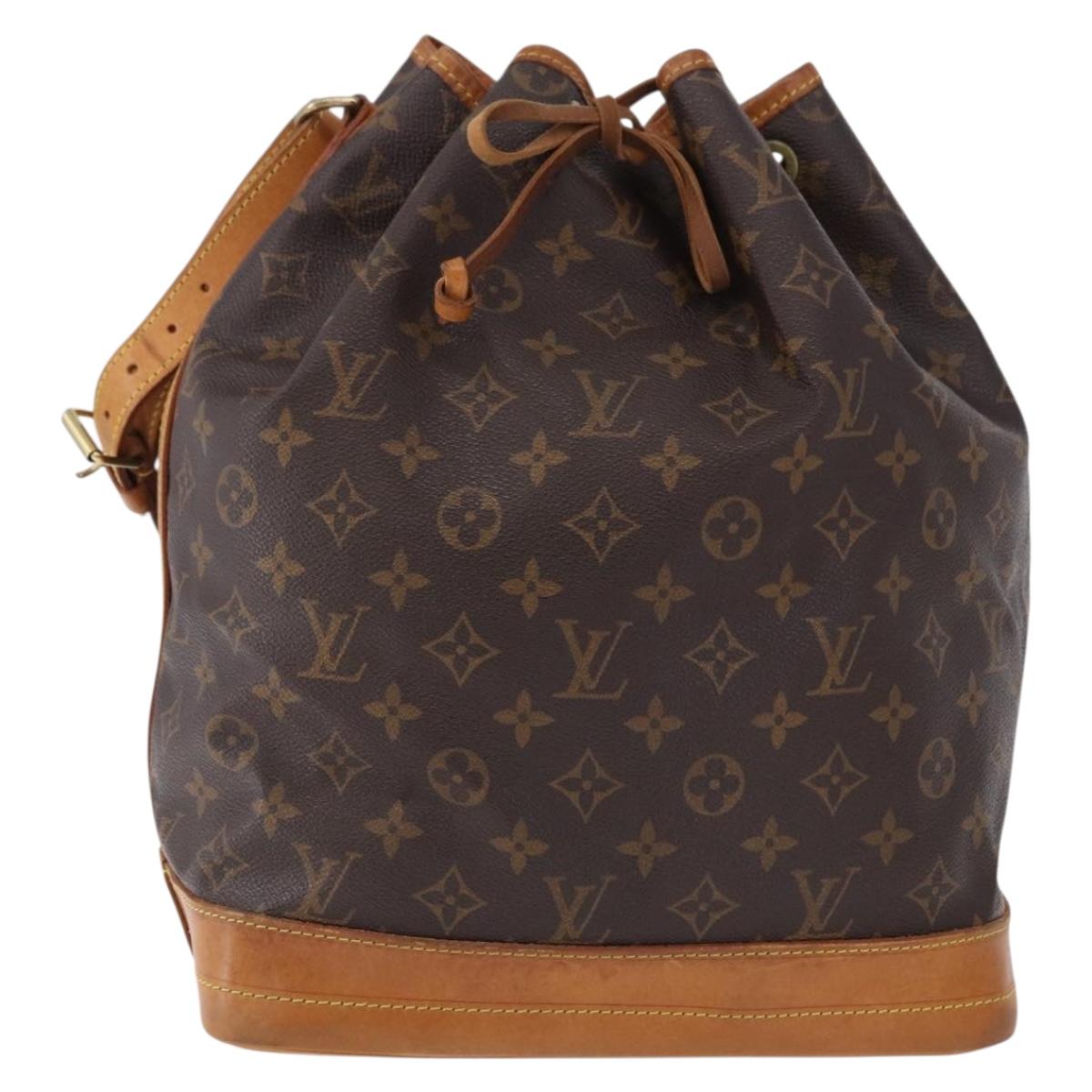 LOUIS VUITTON Monogram Noe Shoulder Bag M42224 LV Auth 195397