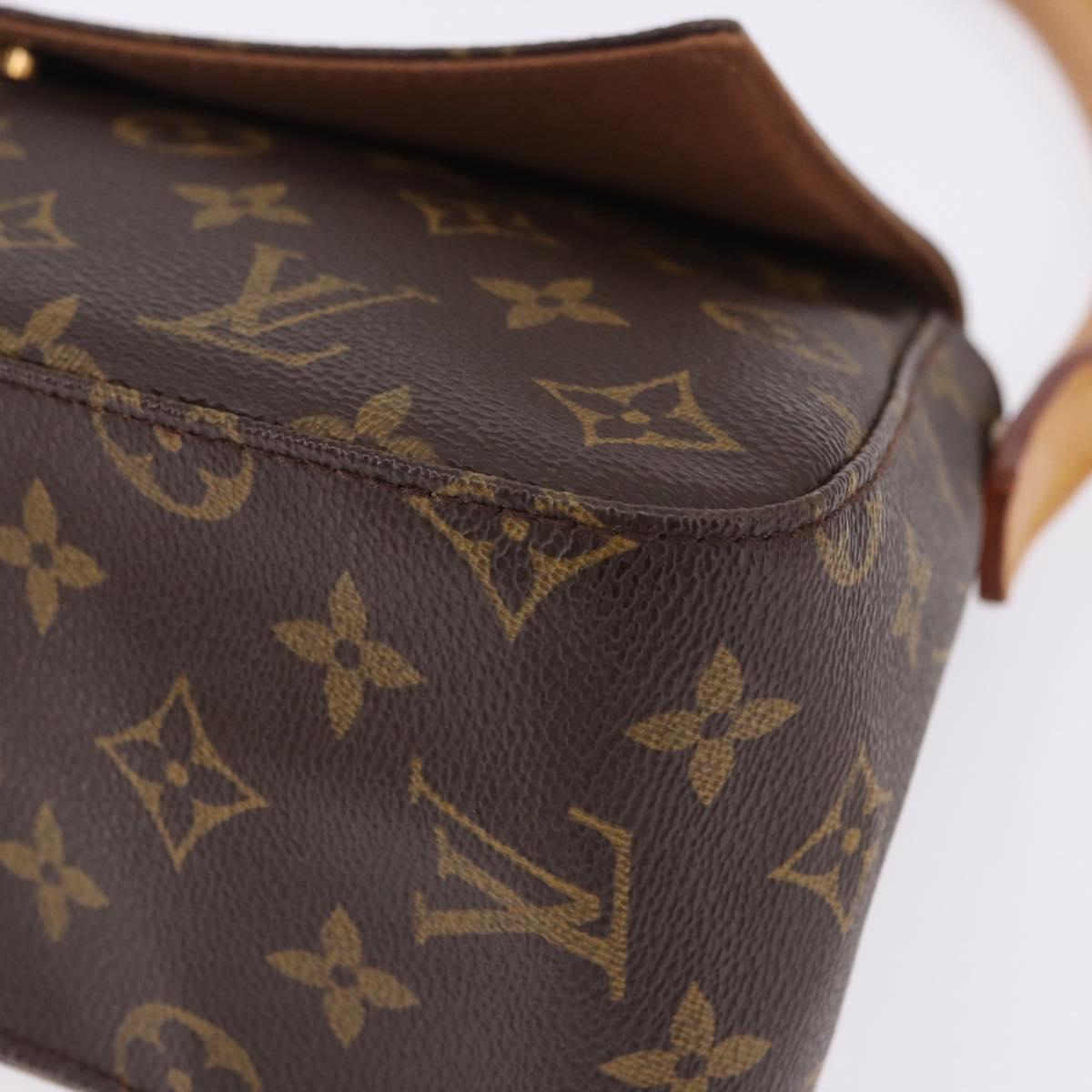 LOUIS VUITTON Monogram Mini Looping Shoulder Bag M51147 LV Auth 195398V