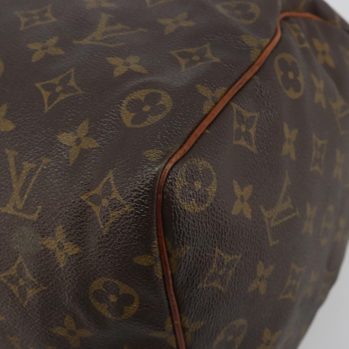 LOUIS VUITTON Monogram Speedy 35 Hand Bag M41524 LV Auth 195402