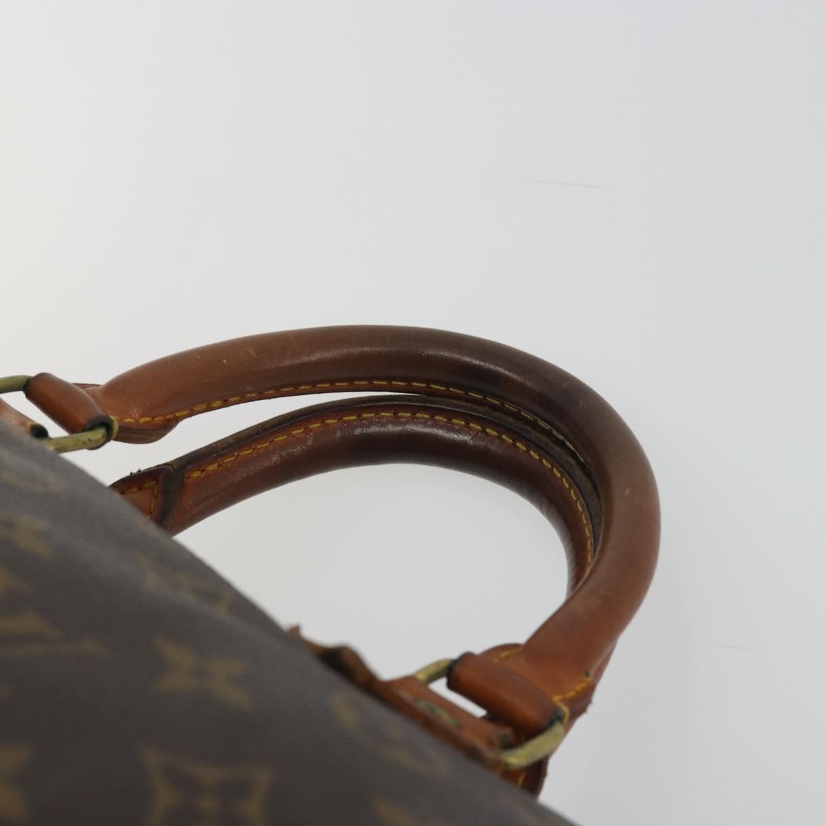 LOUIS VUITTON Monogram Speedy 35 Hand Bag M41524 LV Auth 195402