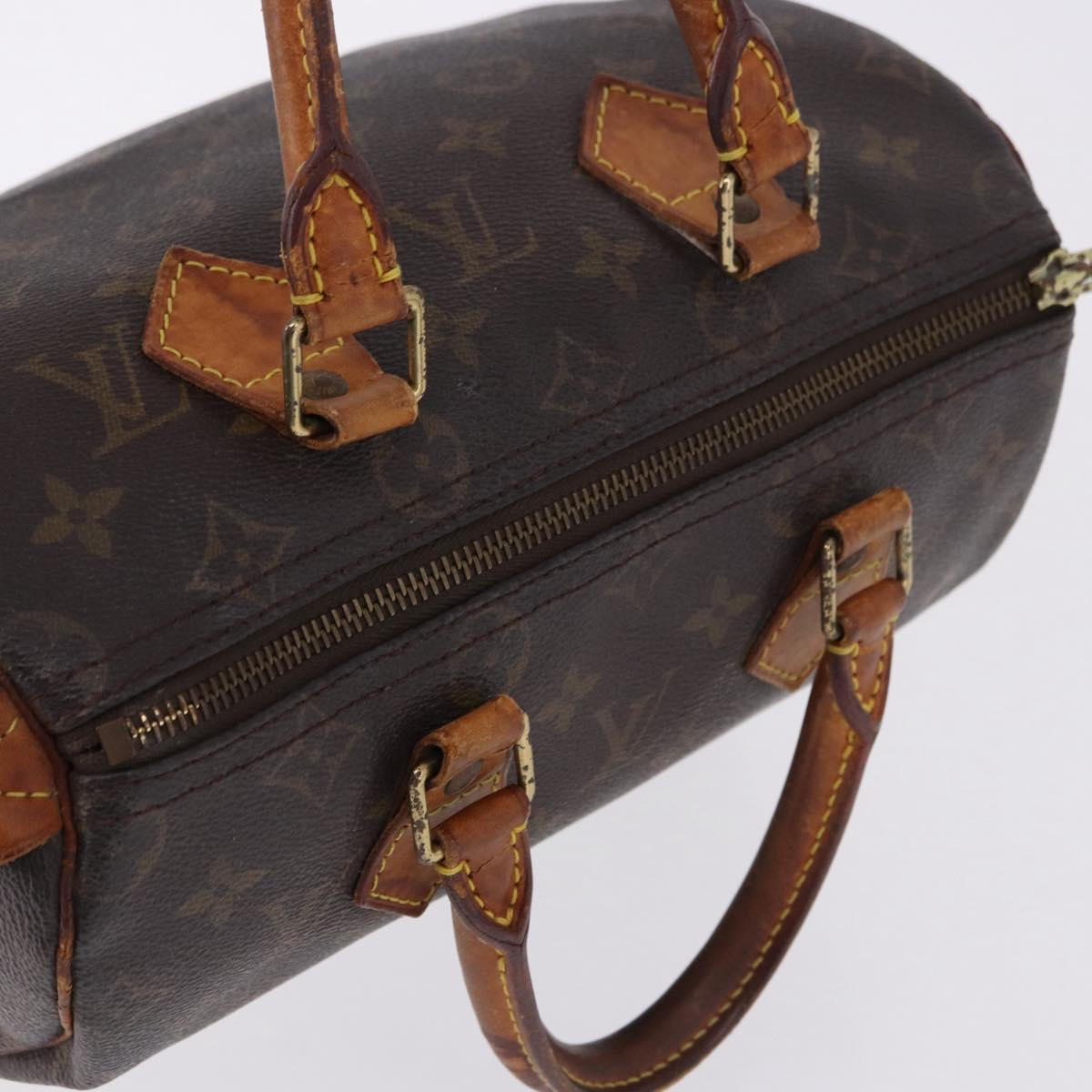LOUIS VUITTON Monogram Speedy 25 Hand Bag M41528 LV Auth 195403