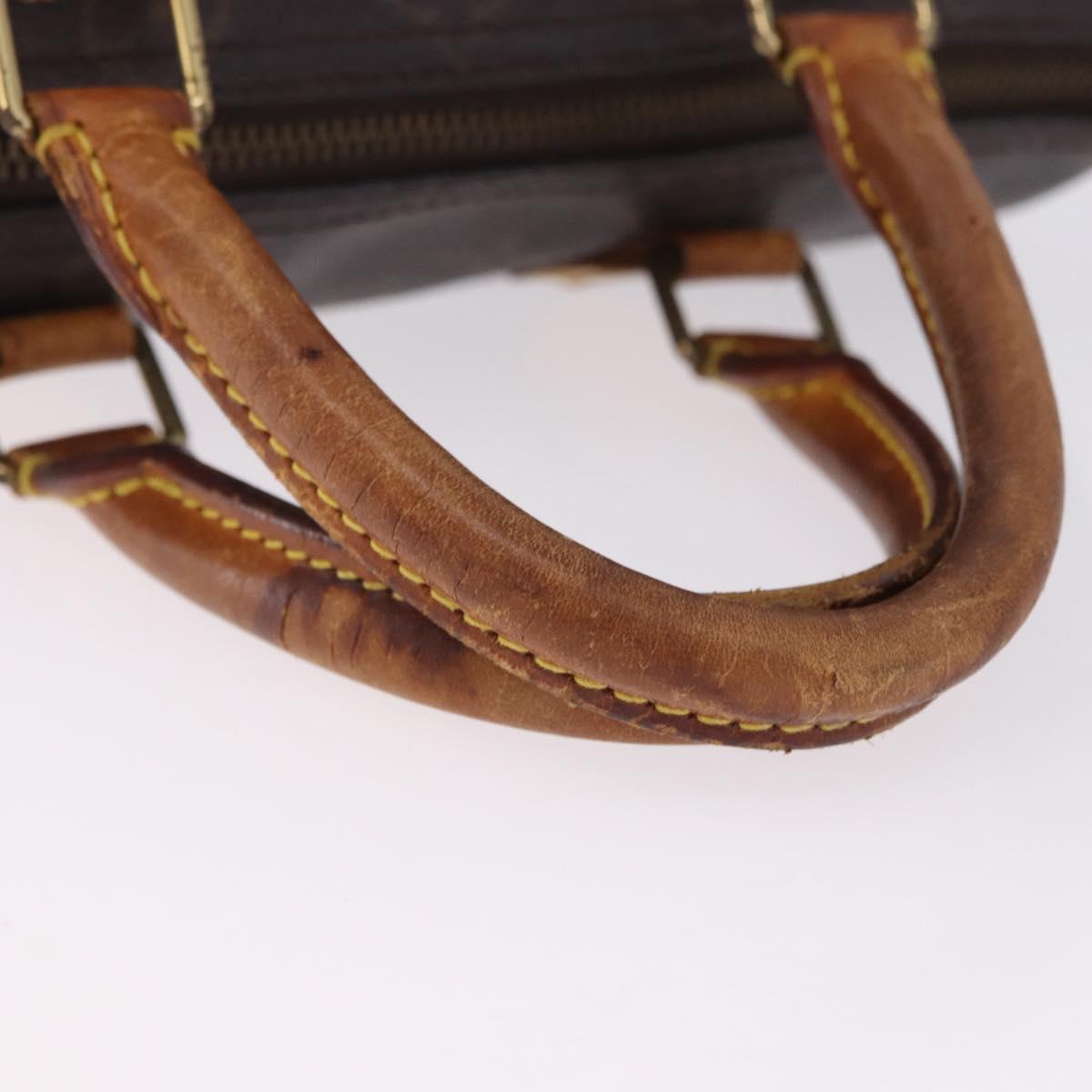 LOUIS VUITTON Monogram Speedy 25 Hand Bag M41528 LV Auth 195403
