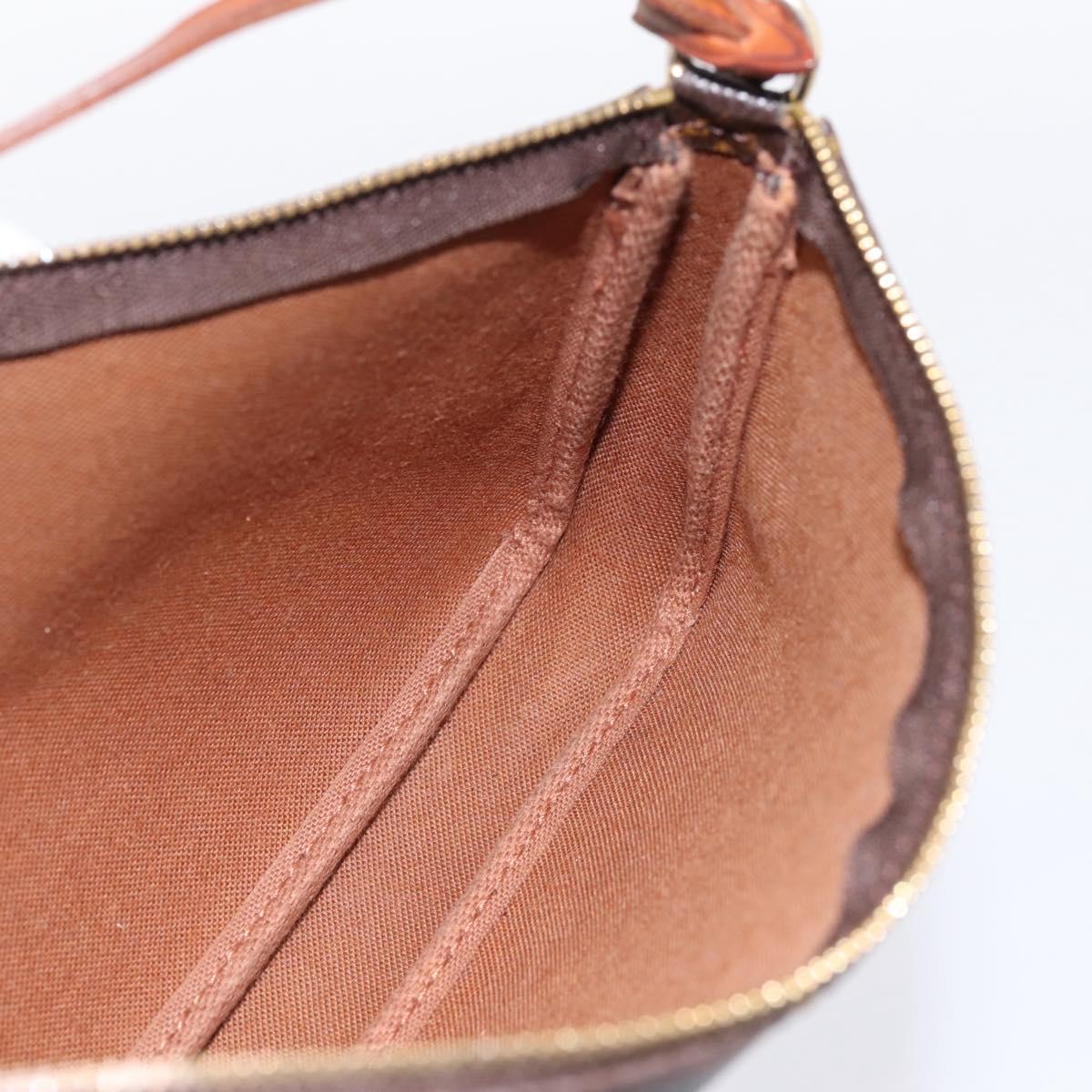 LOUIS VUITTON Monogram Pochette Accessoires Pouch M51980 LV Auth 195404