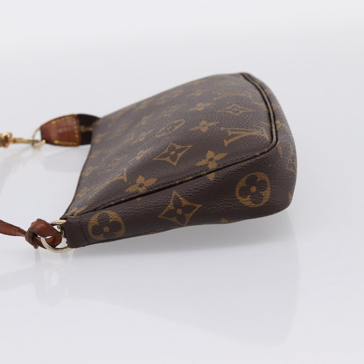 LOUIS VUITTON Monogram Pochette Accessoires Pouch M51980 LV Auth 195404
