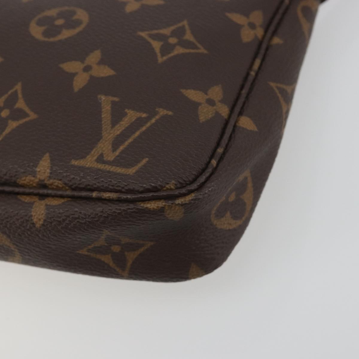 LOUIS VUITTON Monogram Pochette Accessoires Pouch M51980 LV Auth 195405A