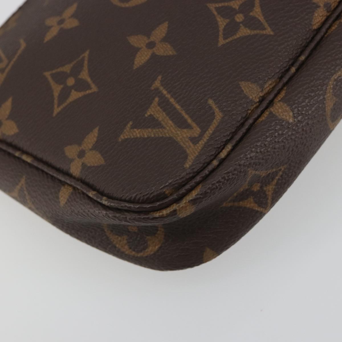LOUIS VUITTON Monogram Pochette Accessoires Pouch M51980 LV Auth 195405A