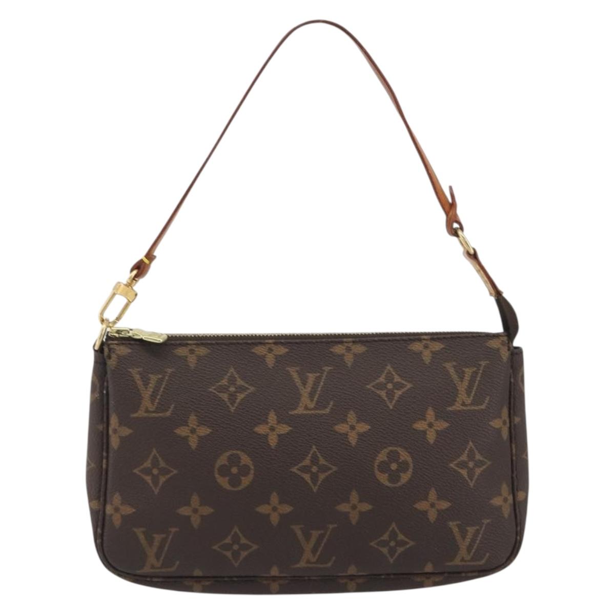 LOUIS VUITTON Monogram Pochette Accessoires Pouch M51980 LV Auth 195405A