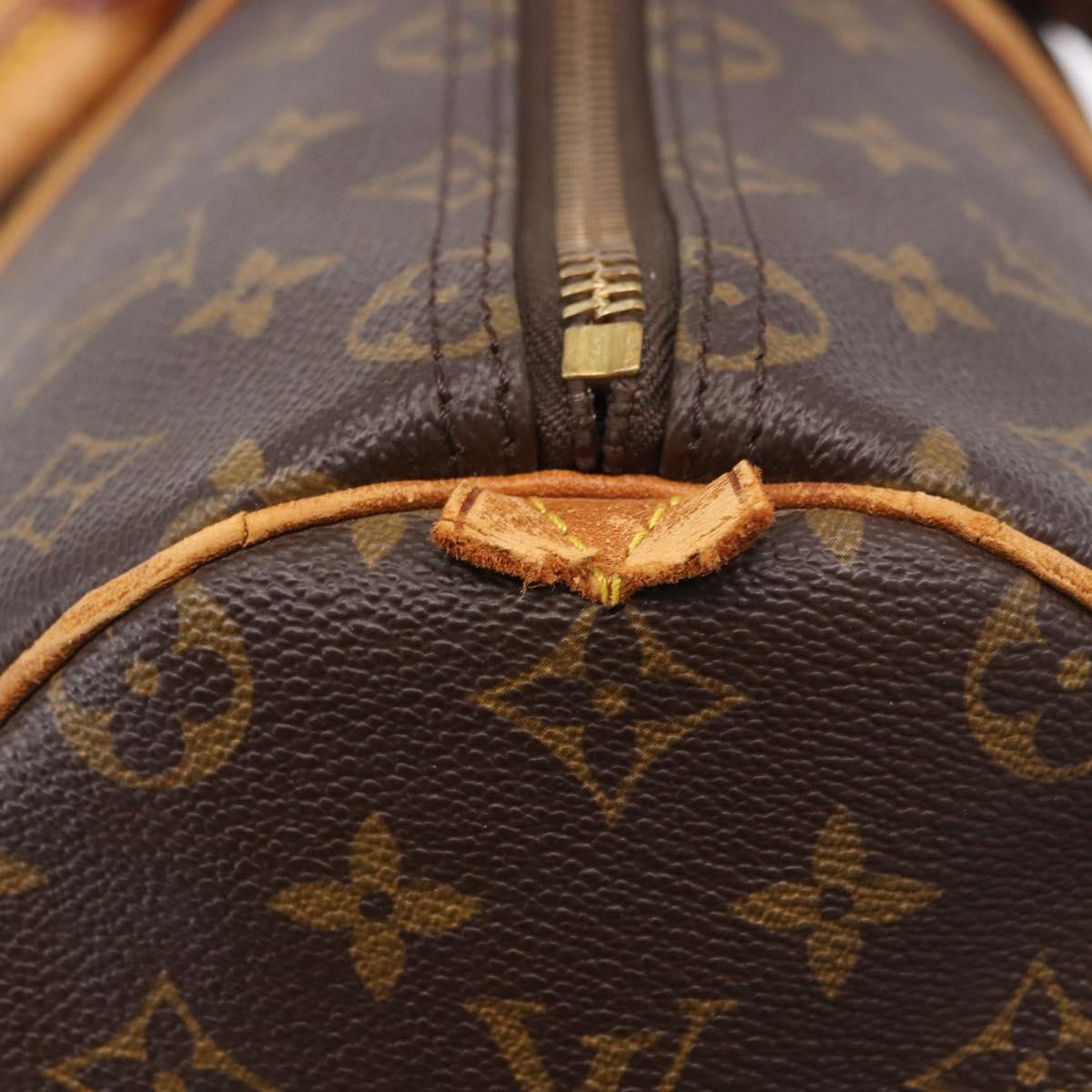 LOUIS VUITTON Monogram Keepall 50 Boston Bag M41426 LV Auth 195414