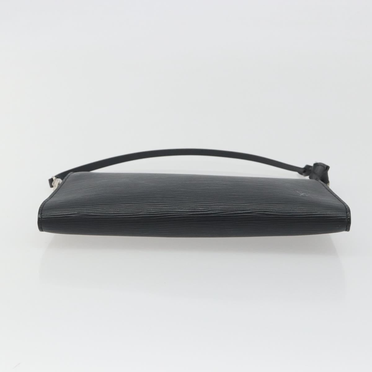 LOUIS VUITTON Epi Pochette Accessoires Accessory Pouch Black M52982 Auth 195419V