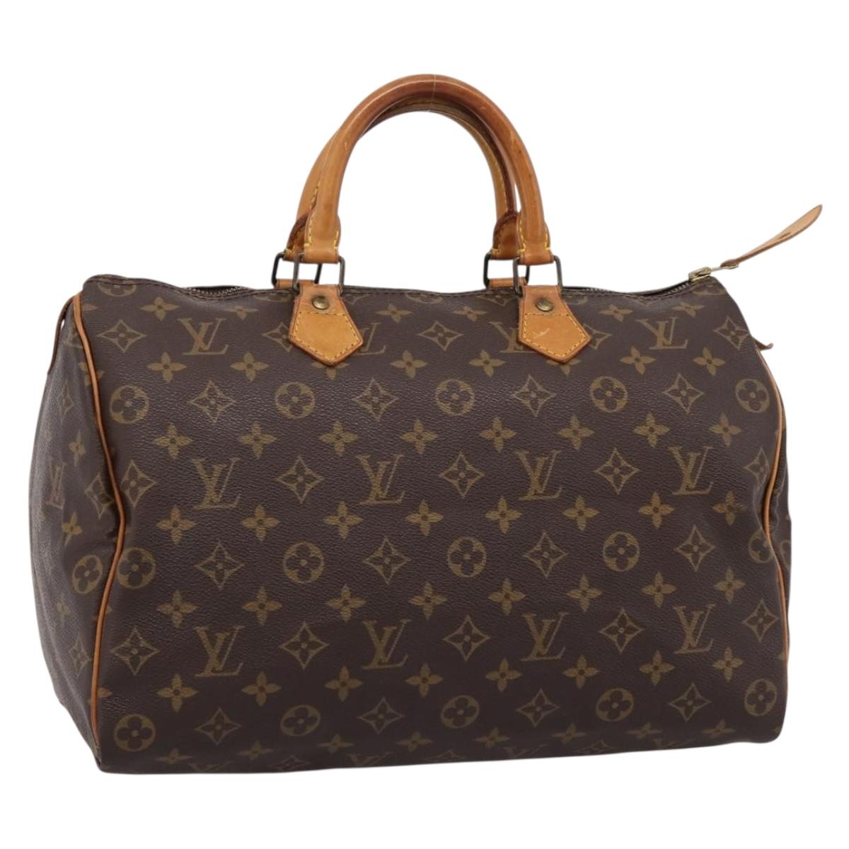 LOUIS VUITTON Monogram Speedy 30 Hand Bag M41526 LV Auth 195432