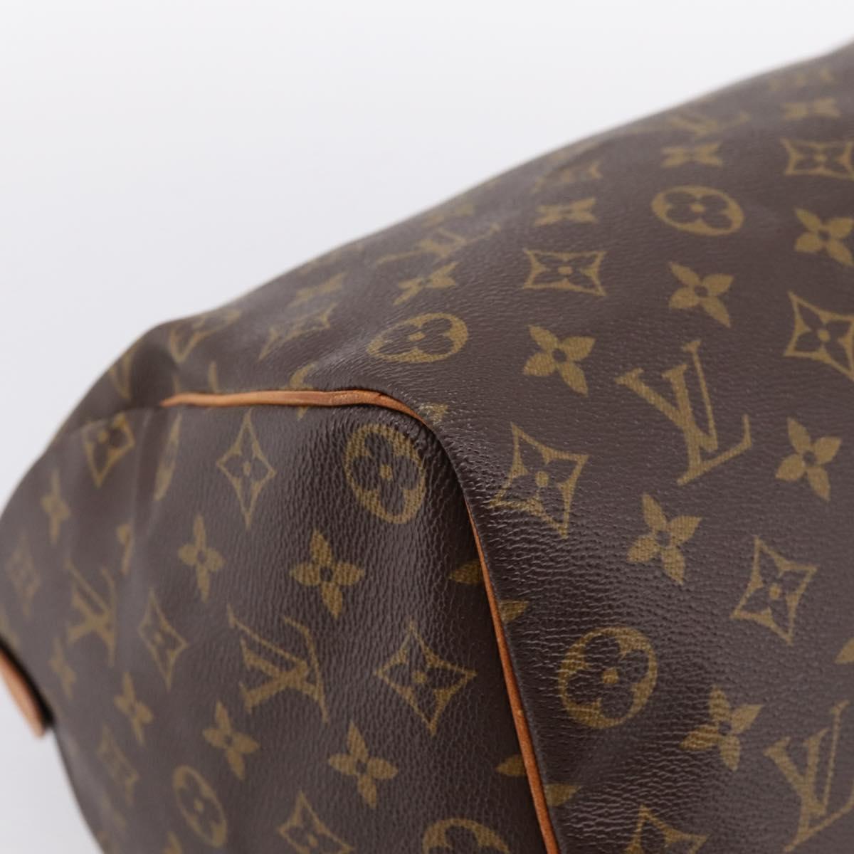 LOUIS VUITTON Monogram Speedy 30 Hand Bag M41526 LV Auth 195432