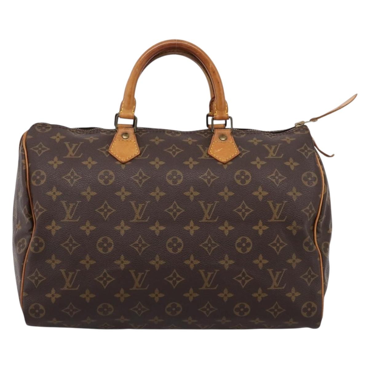 LOUIS VUITTON Monogram Speedy 30 Hand Bag M41526 LV Auth 195432