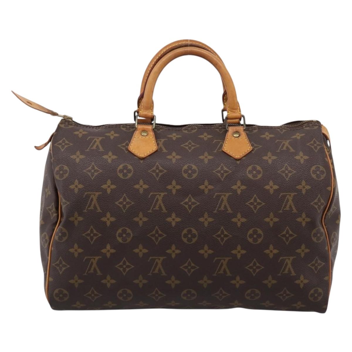 LOUIS VUITTON Monogram Speedy 30 Hand Bag M41526 LV Auth 195432