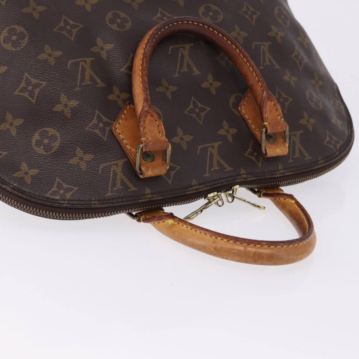 LOUIS VUITTON Monogram Alma Hand Bag M51130 LV Auth 195434