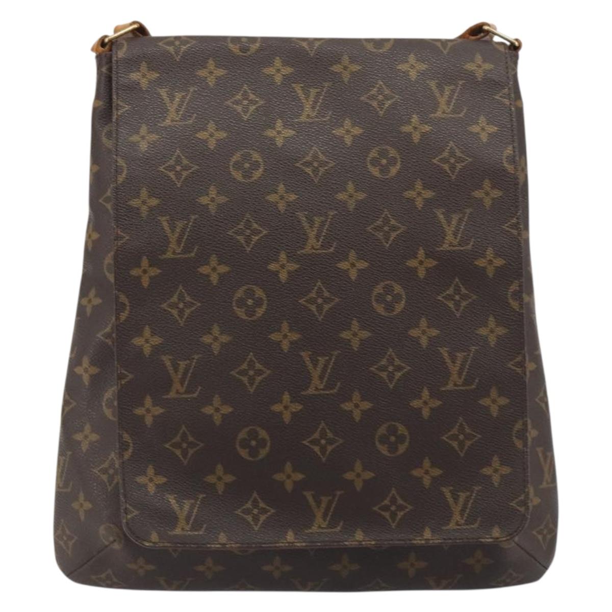 LOUIS VUITTON Monogram Musette Shoulder Bag M51256 LV Auth 195435