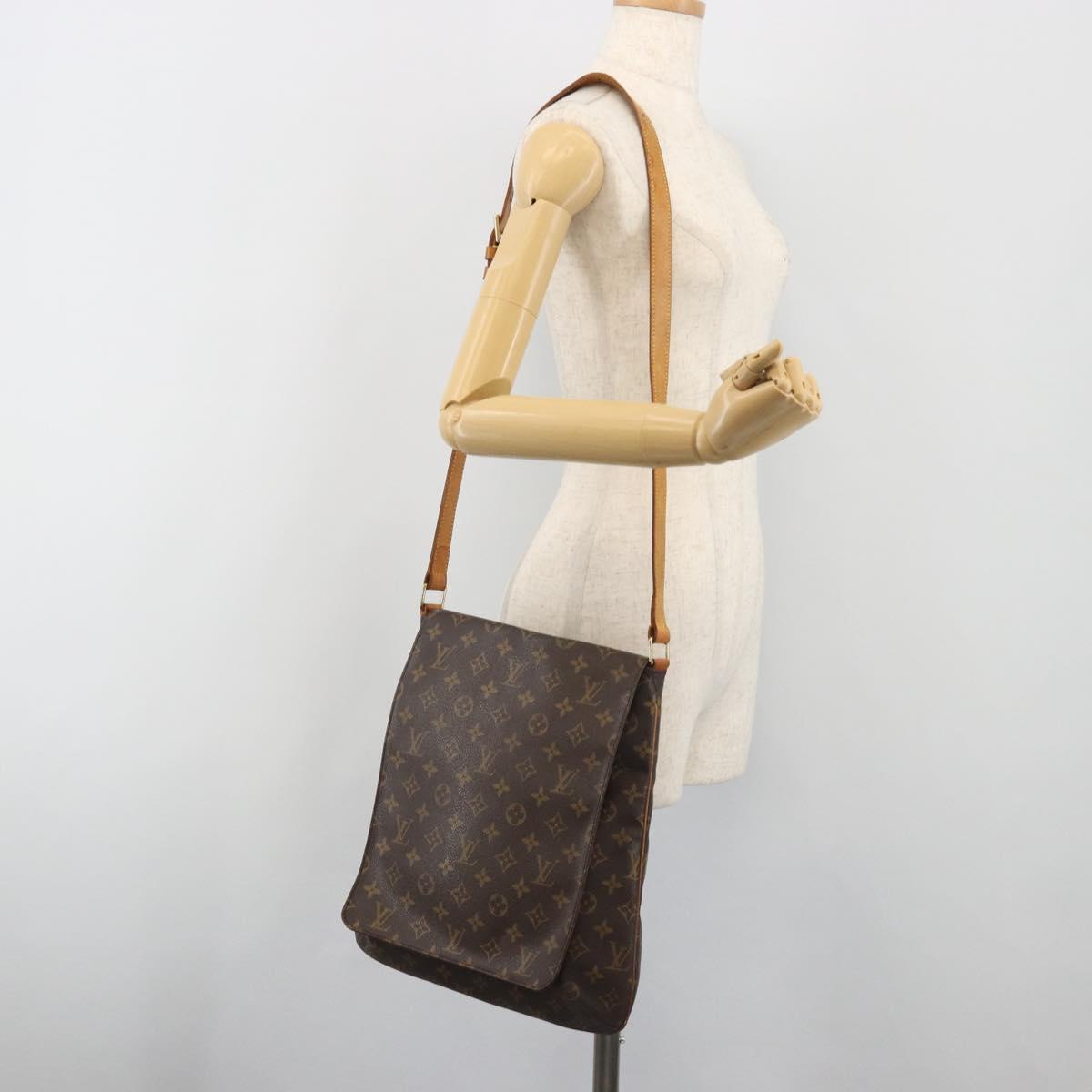 LOUIS VUITTON Monogram Musette Shoulder Bag M51256 LV Auth 195435