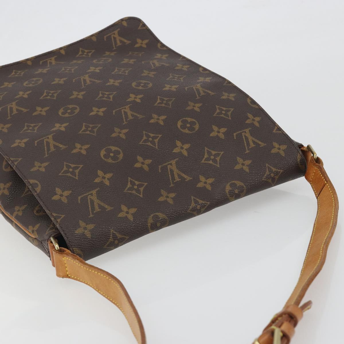 LOUIS VUITTON Monogram Musette Shoulder Bag M51256 LV Auth 195435