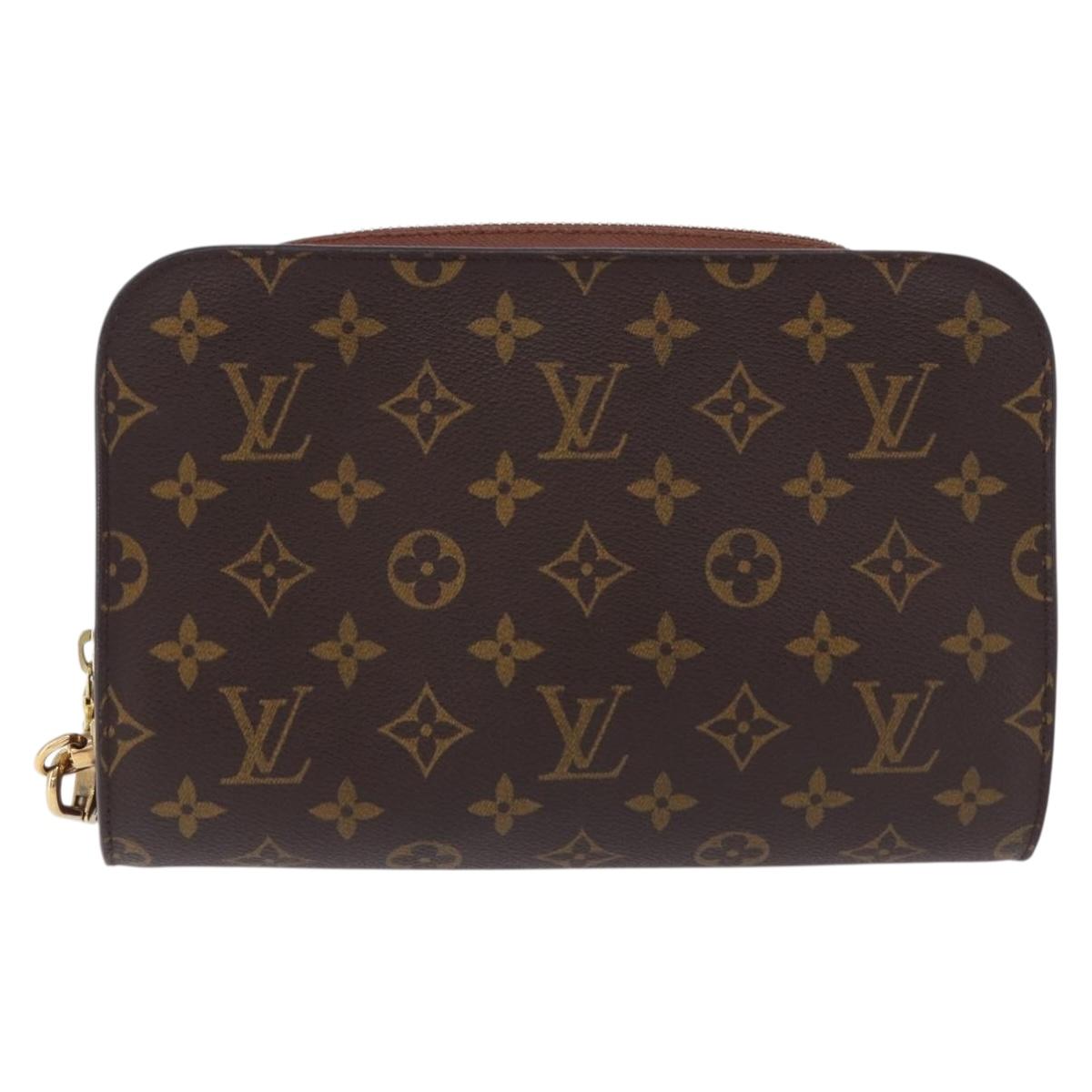 LOUIS VUITTON Monogram Orsay Clutch Bag M51790 LV Auth 195440