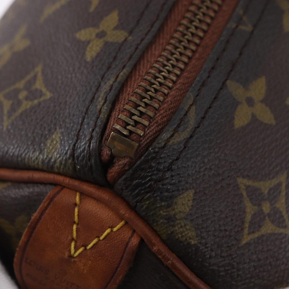 LOUIS VUITTON Monogram Speedy 35 Hand Bag M41524 LV Auth 195443