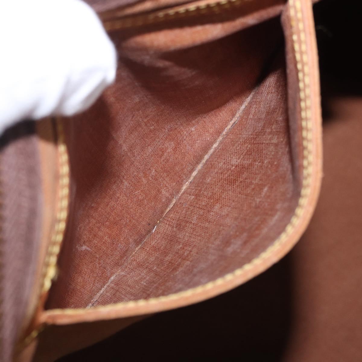 LOUIS VUITTON Monogram Speedy 35 Hand Bag M41524 LV Auth 195443