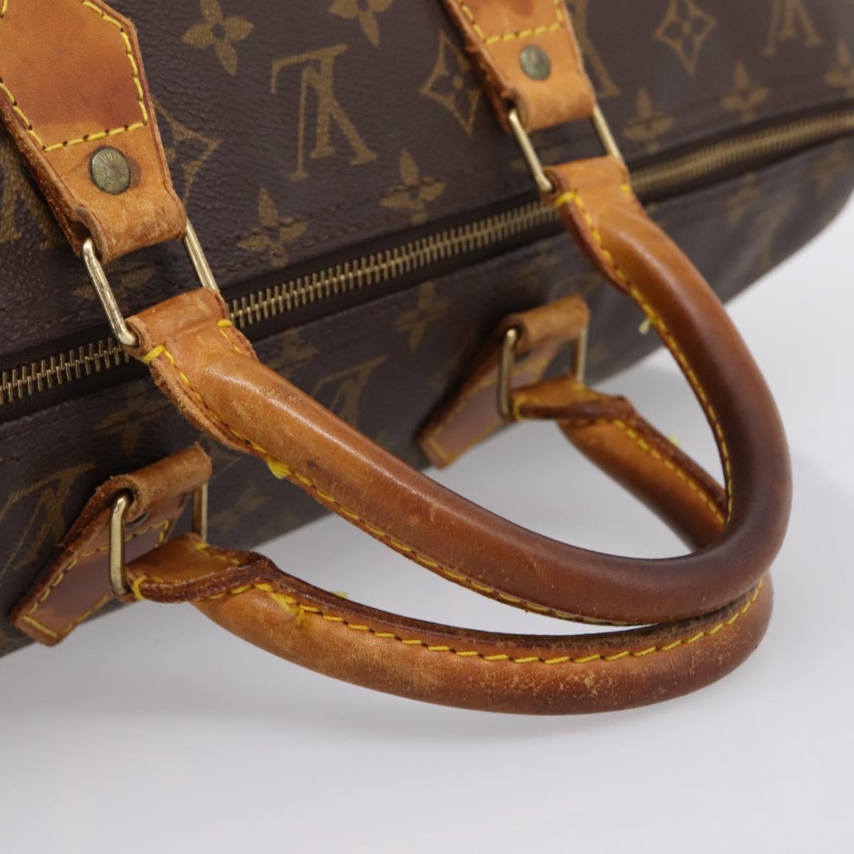 LOUIS VUITTON Monogram Speedy 40 Hand Bag M41522 LV Auth 195450