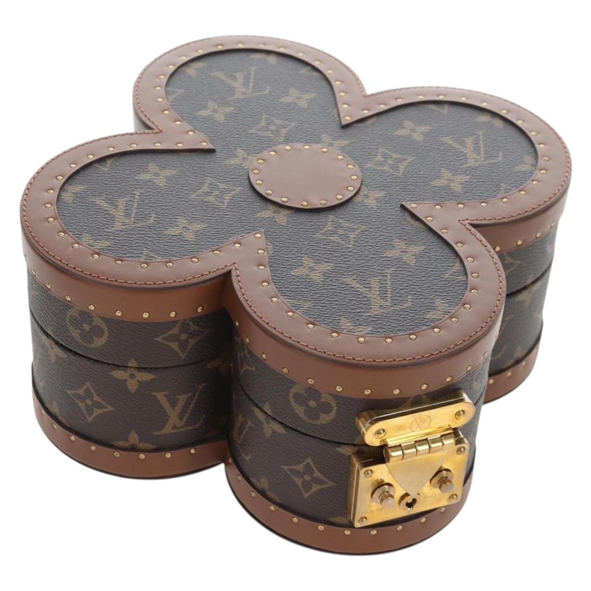 LOUIS VUITTON Monogram Blooming Box Accessory Case M11117 LV Auth 195505SM