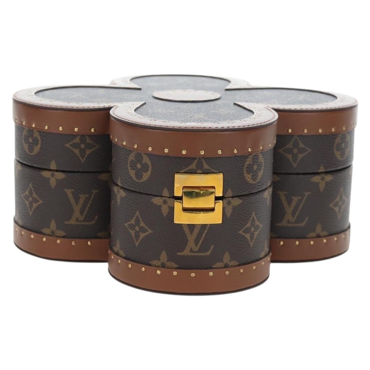 LOUIS VUITTON Monogram Blooming Box Accessory Case M11117 LV Auth 195505SM
