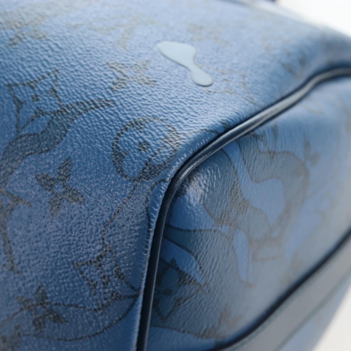 LOUIS VUITTON Monogram Aqua Garden Speedy Bandouliere 35 M22573 Auth 195516SAM