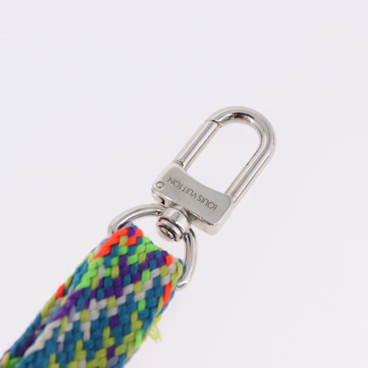 LOUIS VUITTON Porte Cles LV Play Key Ring metal Multicolor MP3450 Auth 195533M