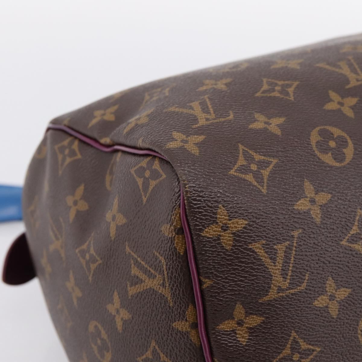 LOUIS VUITTON Monogram Totem Speedy 30 Hand Bag M41666 LV Auth 195541SM
