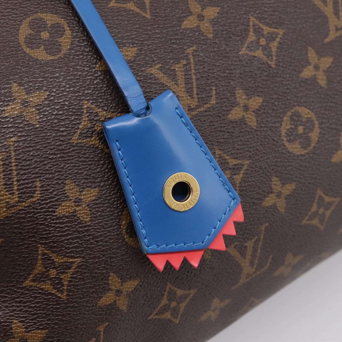LOUIS VUITTON Monogram Totem Speedy 30 Hand Bag M41666 LV Auth 195541SM