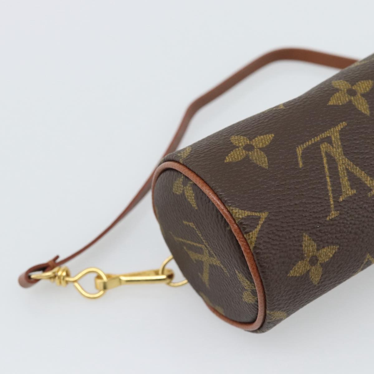 LOUIS VUITTON Monogram Papillon Pouch LV Auth 195556V