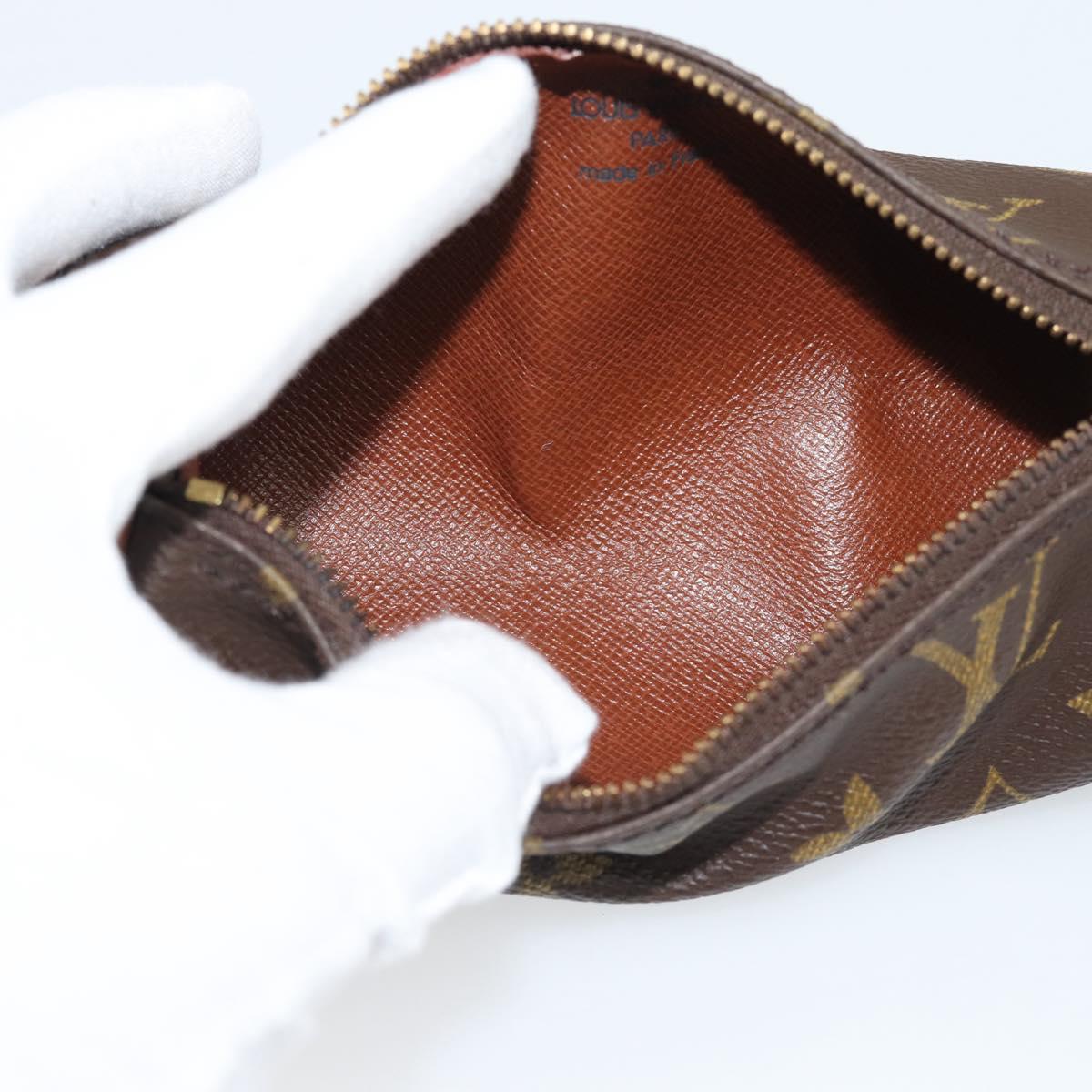 LOUIS VUITTON Monogram Papillon Pouch LV Auth 195556V