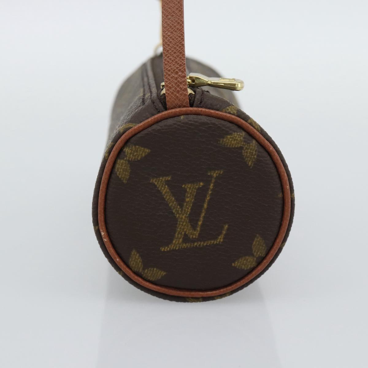 LOUIS VUITTON Monogram Papillon Pouch LV Auth 195556V