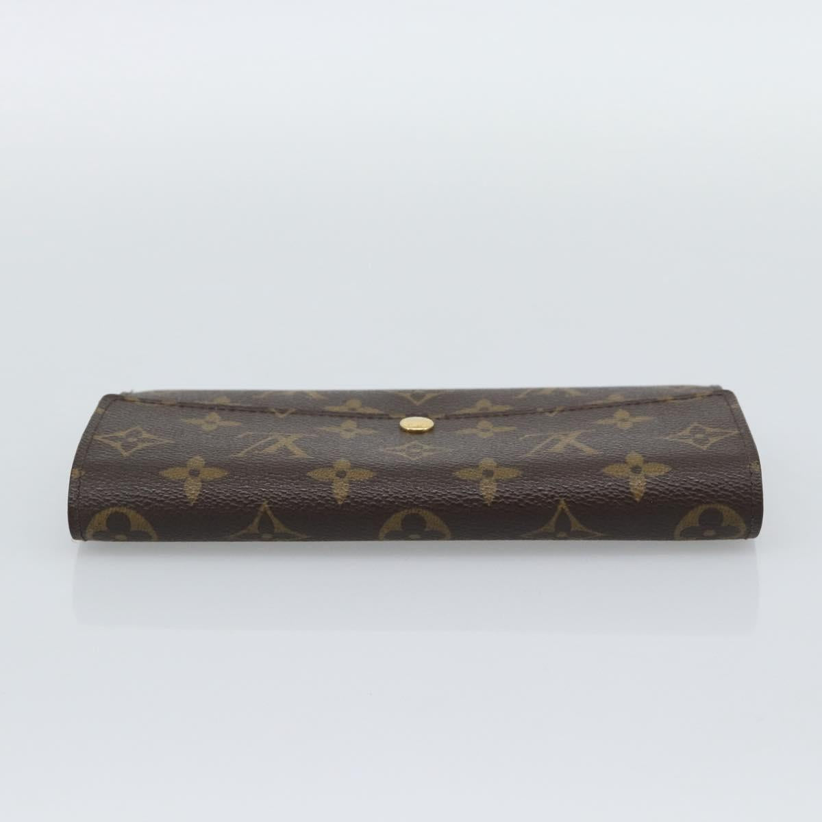 LOUIS VUITTON Monogram Portefeuille Sarah Long Wallet M60531 LV Auth 195560