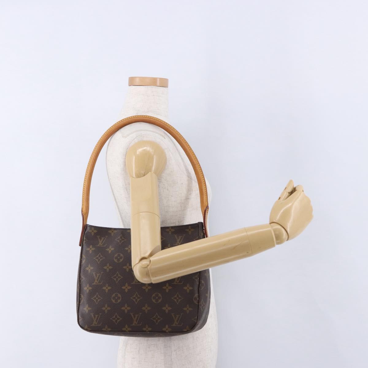 LOUIS VUITTON Monogram Looping MM Shoulder Bag M51146 LV Auth 195569V