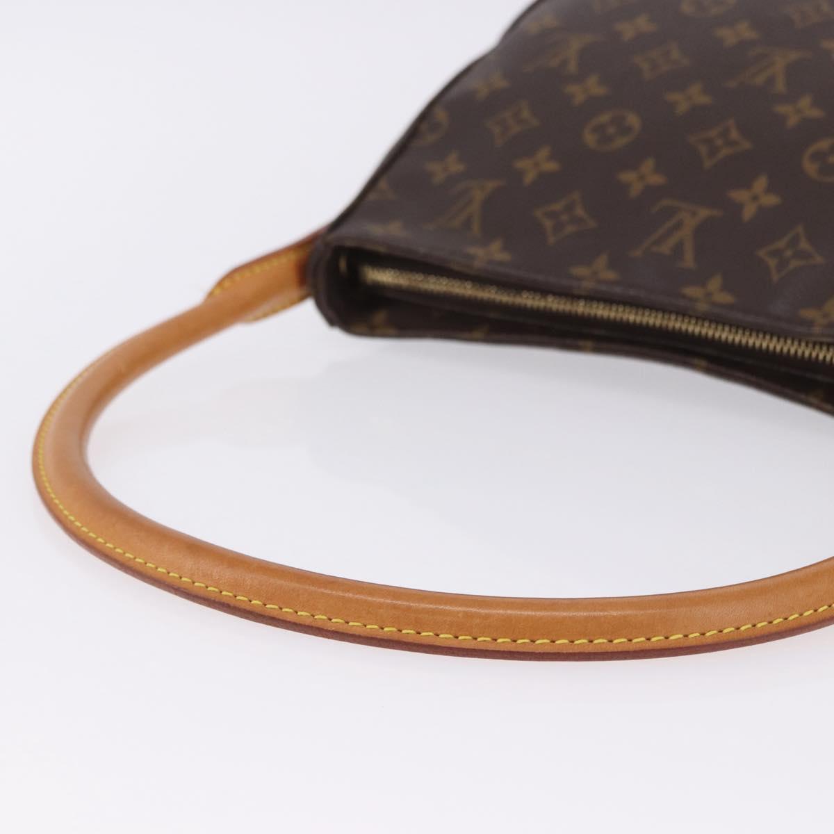 LOUIS VUITTON Monogram Looping MM Shoulder Bag M51146 LV Auth 195569V