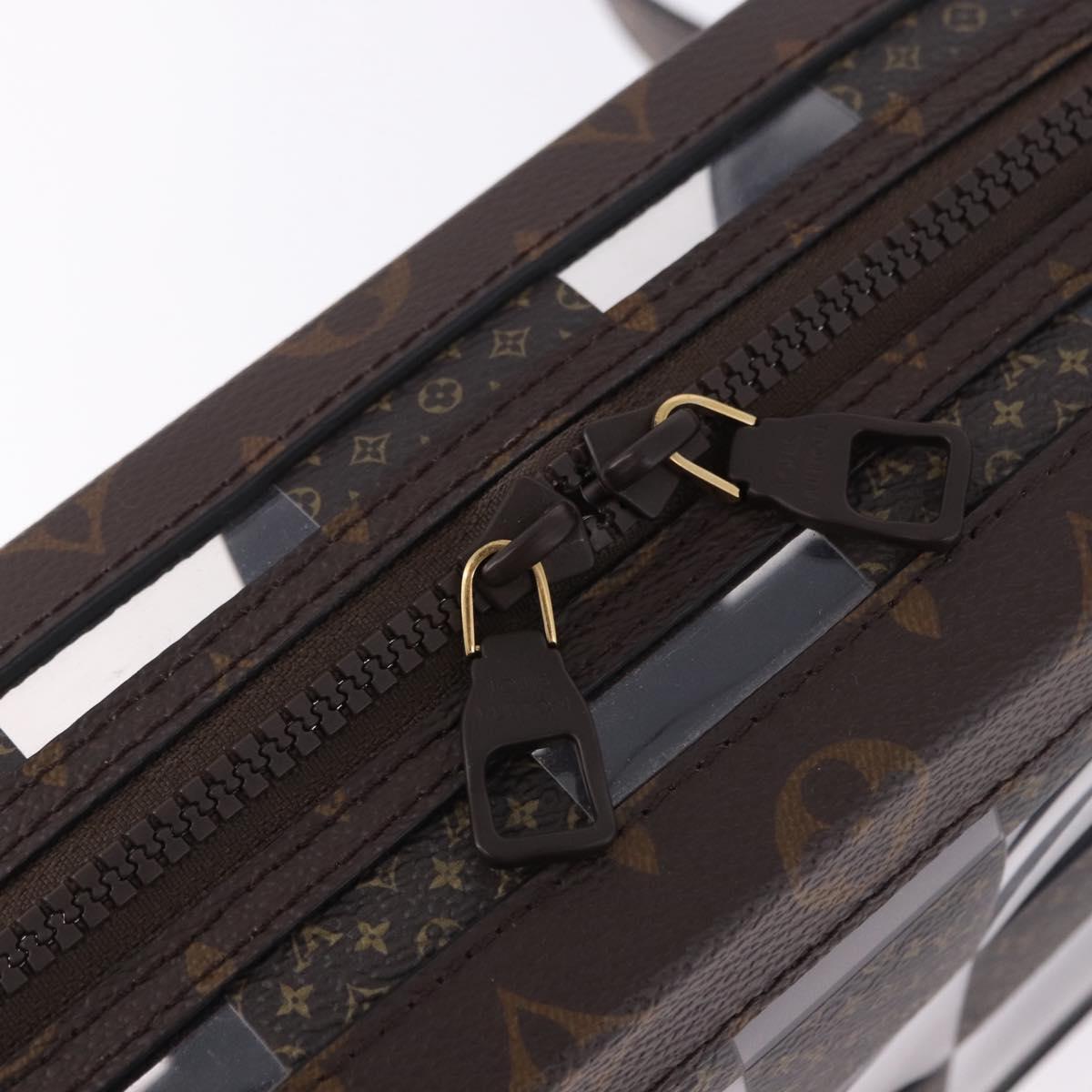 LOUIS VUITTON Monogram Chess Slim Soft Trunk Bag M20871 LV Auth 195571SAM