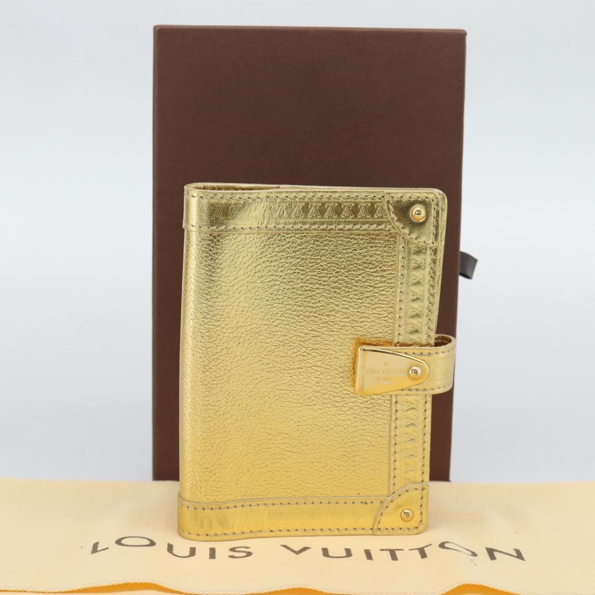 LOUIS VUITTON Suhari Agenda Partonaire PM Day Planner Cover R21048 Auth 195589V