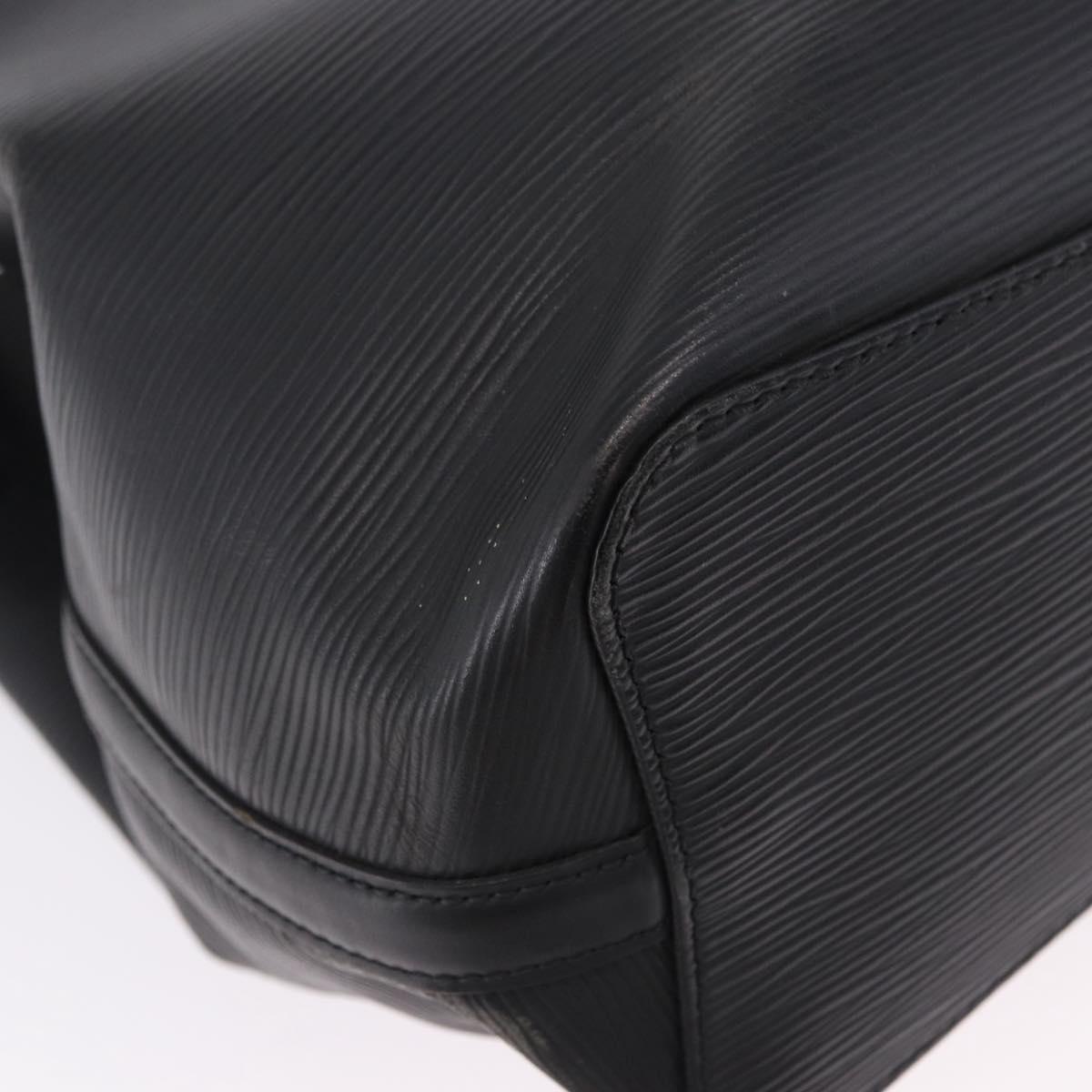 LOUIS VUITTON Epi Mandala MM Shoulder Bag Black M58892 LV Auth 195591