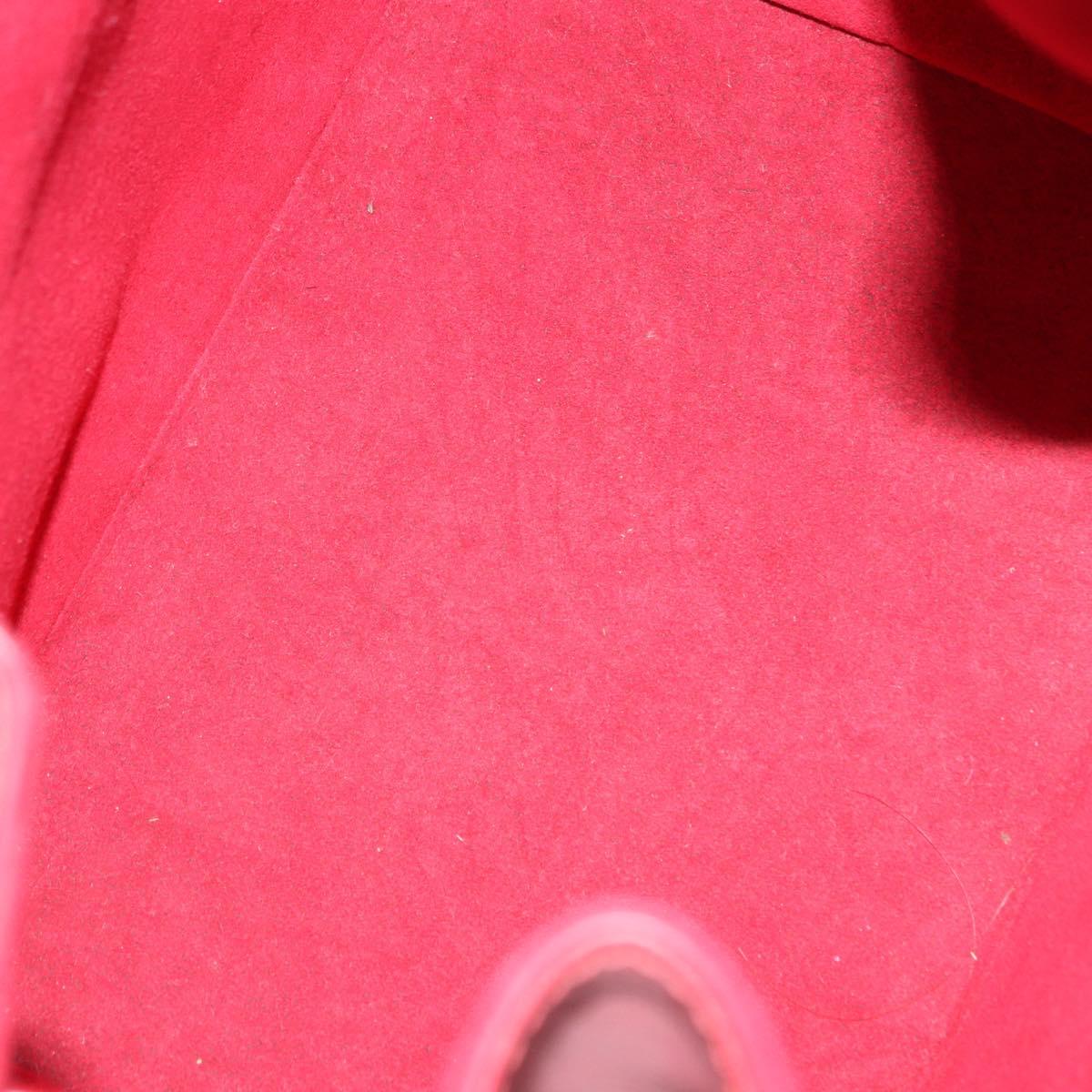 LOUIS VUITTON Epi Petit Noe Shoulder Bag Red M44107 LV Auth 195592A