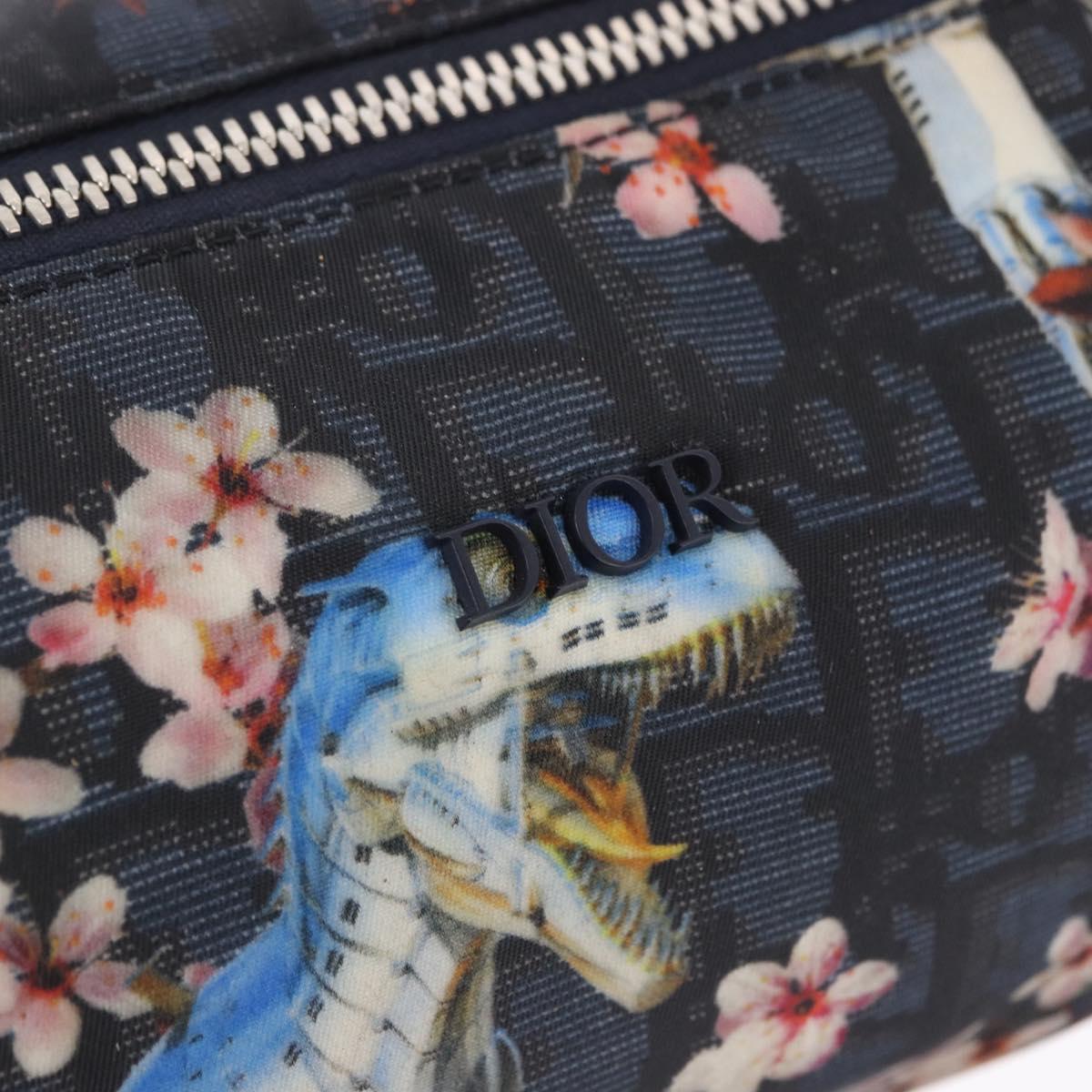 DIOR HOMME Trotter Canvas Dynasaw Robot Bag ×Hajime Sorayama Auth 195595A