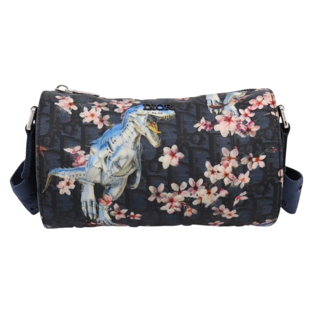 DIOR HOMME Trotter Canvas Dynasaw Robot Bag ×Hajime Sorayama Auth 195595