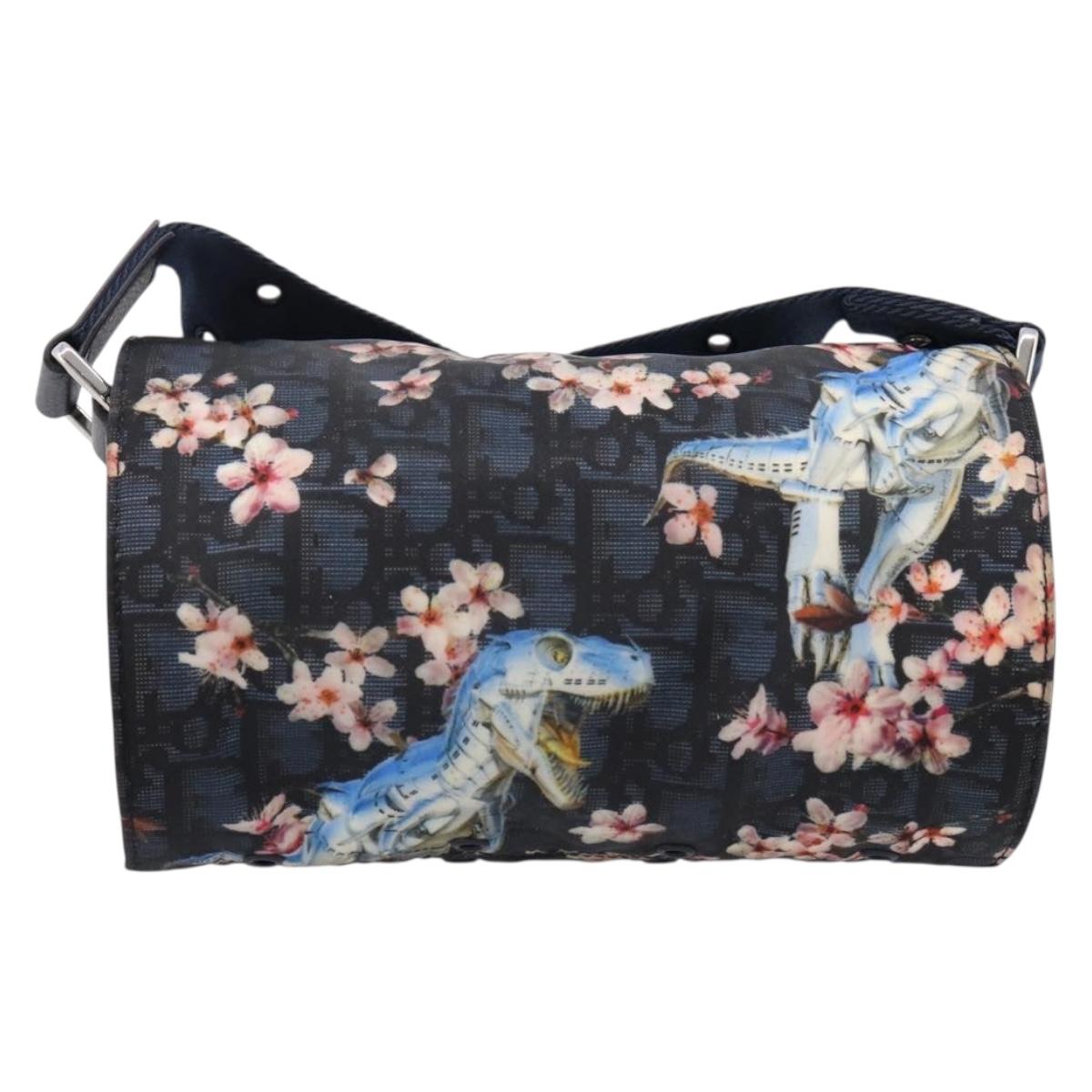 DIOR HOMME Trotter Canvas Dynasaw Robot Bag ×Hajime Sorayama Auth 195595