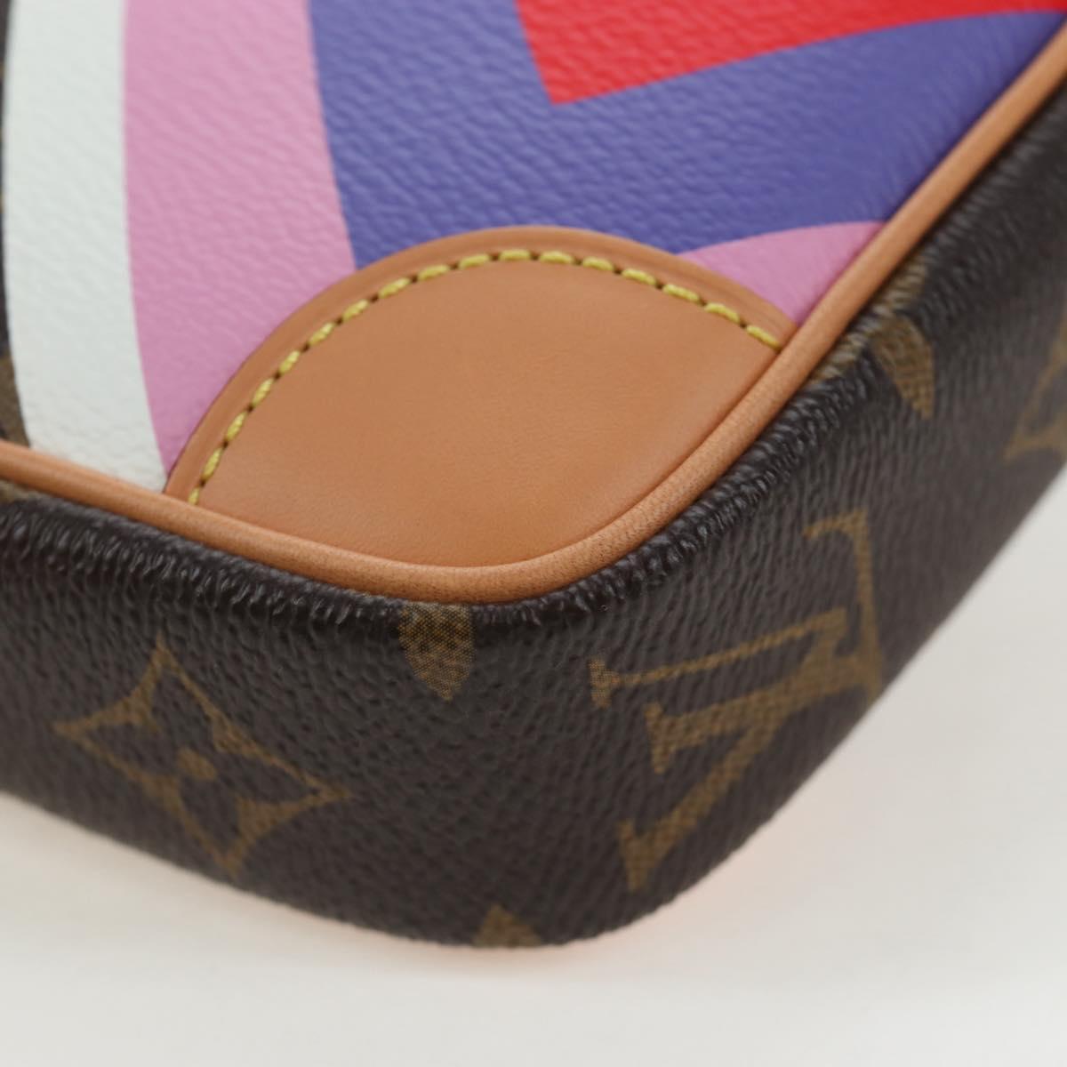 LOUIS VUITTON Monogram Game On Panam Set Shoulder Bag M57450 LV Auth 195604SAM