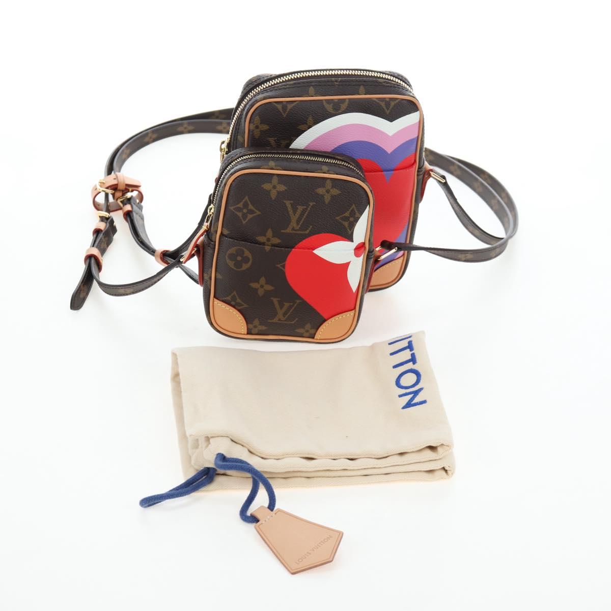 LOUIS VUITTON Monogram Game On Panam Set Shoulder Bag M57450 LV Auth 195604SAM