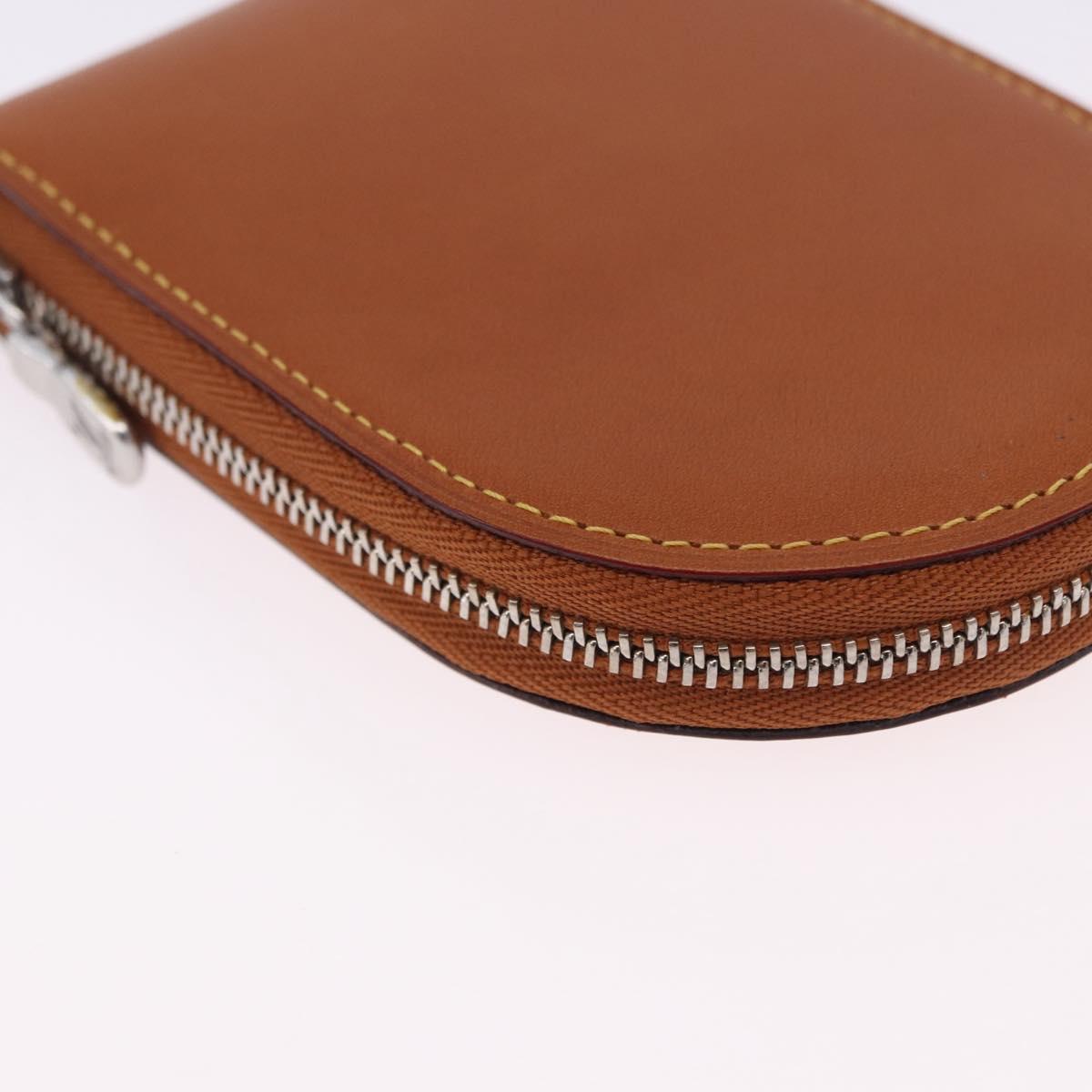 LOUIS VUITTON Nomad Neck Wallet Brown LV Auth 195616V