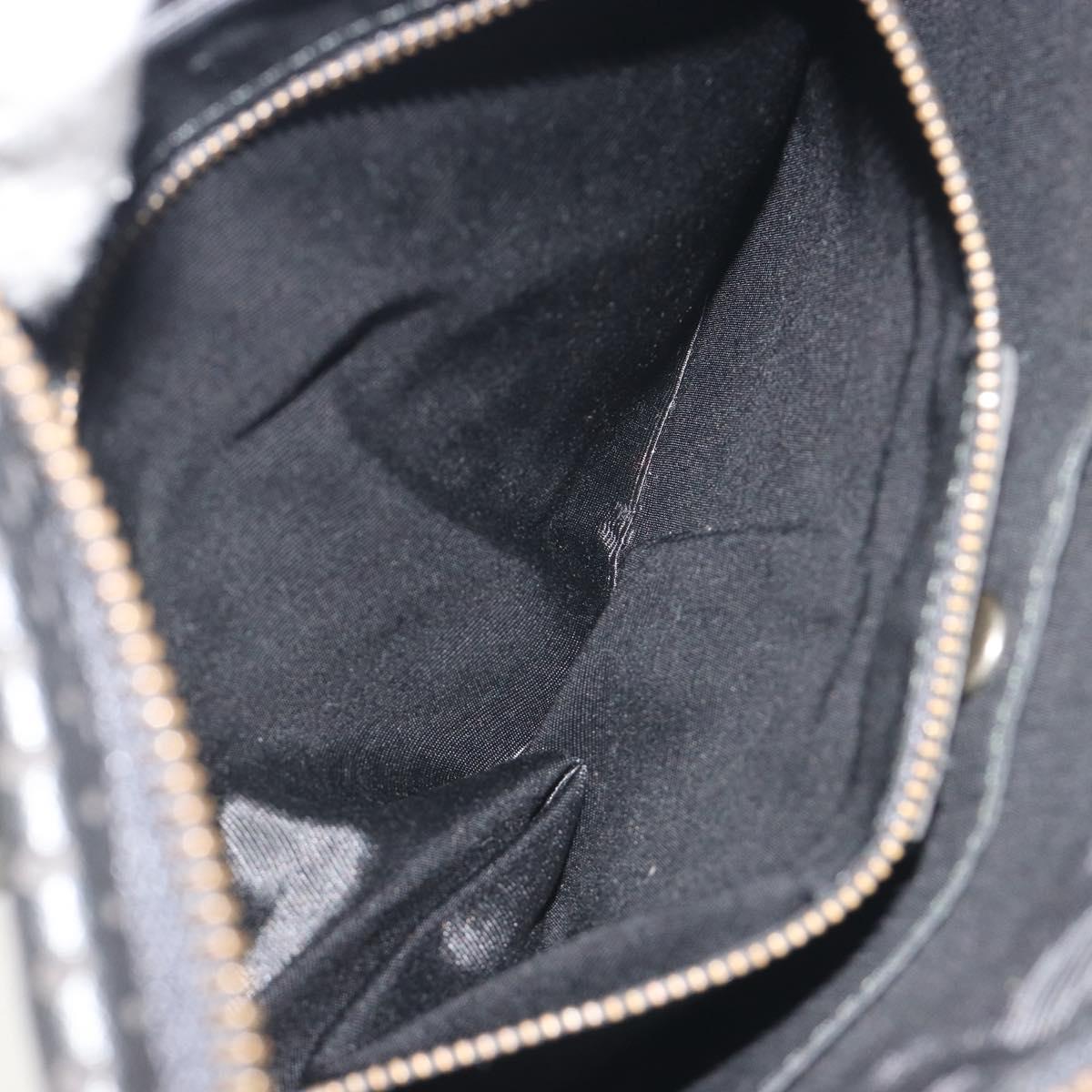 Chloe Hand Bag Leather Black Auth 195646A