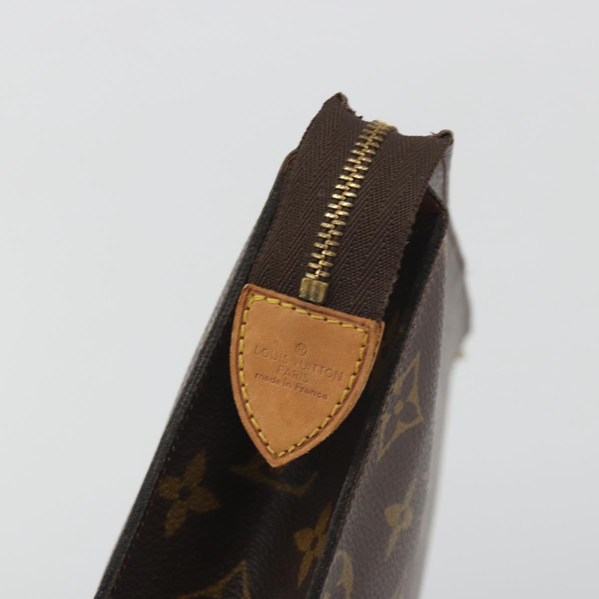 LOUIS VUITTON Monogram Poche Toilette 26 Pouch M47542 LV Auth 195661
